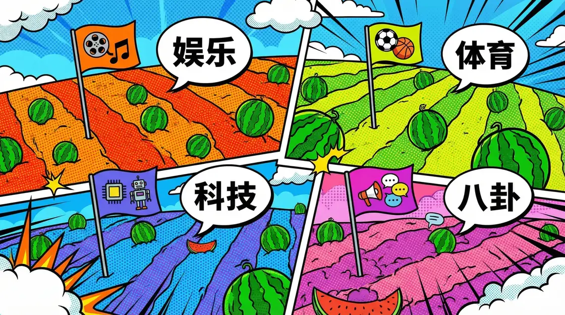 爆料吃瓜 娱乐瓜田分类